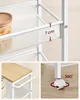 VASAGLE Trolley 4 Ebenen, Küchenwagen schmal, Nischenregal Produktbild-Vorschau 6