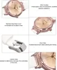 Damen Minimalistische Uhr Ultra Dünnes Lederband Beiläufige Produktbild-Vorschau 4