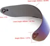 Motorrad Windschutz Helm Objektiv Visier Vollgesichts Fit Produktbild-Vorschau 11