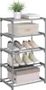WOLTU Schuhregal schmal 5 Ebenen, Metall, für 10 Paar Produktbild-Vorschau 1