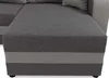 A close-up view of a sectional sofa's armrest and seating area. Náhled obrázku produktu