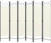 vidaXL 6-częściowy rozdzielacz do pokoju biały 240x180 cm Podgląd zdjęcia produktu 6