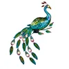 LED-Solar-Wand-Deko „Pfau“ 63 x 6 x 92cm -  11 Warmweiße Produktbild-Vorschau 1