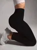 Damen Leggings Gerippt Nahtlos - Hoher Bund - Größe M - Produktbild-Vorschau 5