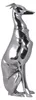 Wohnling Dekoration Design Dog aus Aluminium silbern Produktbild-Vorschau 11