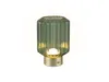 LED-Tischlampe - H 19 cm - Grün - Messingfarben - Glas - Produktbild-Vorschau 1