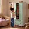 Armadio per bambini "Vaarentaa" con 2 ante, 2 cassetti, Anteprima dell’immagine prodotto 5