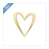 Servietten 33x33 cm - Pure Heart gold Produktbild-Vorschau 2