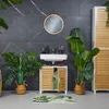 Relaxdays Waschbeckenunterschrank mit 2 Türen, HBT: Produktbild-Vorschau 2
