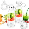 set di 2 bottiglie di succo fresco da 380 ml, frullatore Anteprima dell’immagine prodotto 1