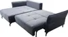 Ecksofa Schlafsofa Sofa VICTORIA Stoff Element Dunkelgrau Produktbild-Vorschau 2