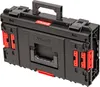 A black and red tool box is shown against a white background. Produktbild-Vorschau