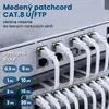 Extralink Cat.8 U/FTP 0,5 m 40 Gb/s Plochý LAN patch kábel Náhľad obrázku produktu 6