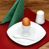 sada 6 šálků Lotta Eggcups z bílého porcelánu pro 6 osob Náhled obrázku produktu 5