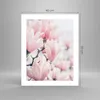 Poster - Poster ohne Rahmen - Magnolie Blumen Rosa - 40x50 Produktbild-Vorschau 4