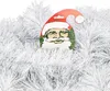 SPRINGOS Girlande für den Weihnachtsbaum zweifarbig weiß Produktbild-Vorschau 6