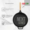 Ø28cm 61mm tief Gusseisenpfanne BRIZOLL Bratpfanne aus Produktbild-Vorschau 7