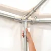 Gazebo a pagoda 4x4 m TOOLPORT facile e veloce da montare Anteprima dell’immagine prodotto 5