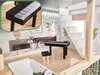 Aga Puppenhaus aus Holz LULILO FLORO boho LED Produktbild-Vorschau 7