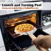 7palcová kulatá škrabka na pizzu, perforovaná škrabka na Náhled obrázku produktu 4