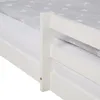 Homestyle4u detská posteľ biela 90x200cm dom posteľ ochrana Náhľad obrázku produktu 18