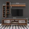 Skye Decor, M16 - 262, TV-Einheit, Nussbaum, 100% Náhled obrázku produktu 9