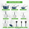 Set di pentole e padelle NutriChef per induzione 14 pezzi, Anteprima dell’immagine prodotto 2