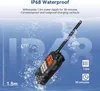 A walkie-talkie submerged in water, highlighting its waterproof capabilities. Náhled obrázku produktu