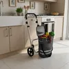 Relaxdays Einkaufstrolley, 2 große Räder, Kühlfach, Produktbild-Vorschau 6