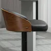 HOMCOM 2er-Set Barhocker drehbare Barstühle mit Fußstütze Produktbild-Vorschau 12