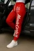 Damen Jogging-HOSE | Monte Carlo 592 Rot/Weiß XL Produktbild-Vorschau 2