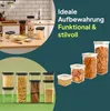 uandu Vorratsdosen mit Deckel Luftdicht - 5er Produktbild-Vorschau 6
