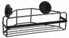 SEPIO Duschablage Schwarz, Badezimmer Organizer Eckig, Produktbild-Vorschau 1