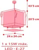 Lampa sufitowa Hello Kitty dla dzieci Podgląd zdjęcia produktu 6