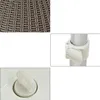 A collage of close-up images showing details of a multi-functional outdoor table. Produktbild-Vorschau