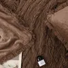 Koc włochacz Yeti 70x150 cm brązowy Podgląd zdjęcia produktu 4