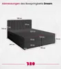 BroMARKT Boxspringbett DREAM mit 2 Bettkasten, Produktbild-Vorschau 7