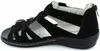 Waldläufer Damen Sandale, schwarz(schwarz), Gr. 61/2 Produktbild-Vorschau 24