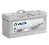 A Varta Silver Dynamic SLI car battery is shown from a diagonal angle against a white background. Produktbild-Vorschau