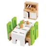 Hape Happy Family Esszimmer, E3454 Produktbild-Vorschau 7