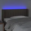 LED Kopfteil Taupe 83x16x78/88 cm Stoff Produktbild-Vorschau 4