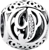 PANDACHARMS Kugel Buchstabe P Charm , 925er Sterling Produktbild-Vorschau 1