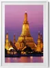 Tempel in Bangkok Thailand– Wandbild mit Rahmen – Gerahmtes Produktbild-Vorschau 1