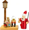 Kaladia Räuchermännchen Weihnachtsmann mit LED Laterne - Produktbild-Vorschau 2