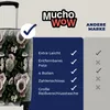 MuchoWow® Koffer Handgepäck Trolley Rollkoffer Kleine Produktbild-Vorschau 6