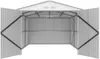 Garage in metallo NEVADA con porta battente - 15,36 m² Anteprima dell’immagine prodotto 4
