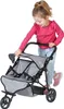 Zwillingspuppenwagen Duo jeans grey Produktbild-Vorschau 8