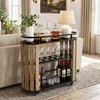 Serviette, chariot de cuisine, étagère à vin à 3 niveaux, Voir les images du produit 15
