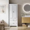 Armoire INONEFT de 157 cm avec 2 portes et 2 tiroirs, 3 Voir les images du produit 2