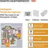 GoSmart Raumthermostat P56211 mit WiFi, programmierbar, kabellos Voir les images du produit